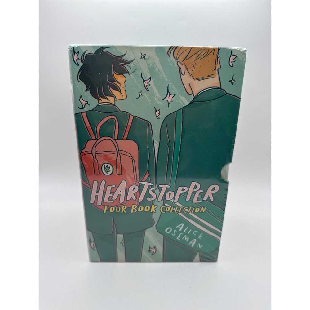 Heartstopper Book Set New Sealed First 4 Paperback Young Adult Reader Set Oseman